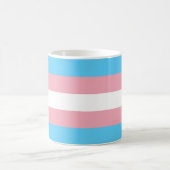 Markierung für den Trans Pride (Transgender Pride) Kaffeetasse (Mittel)