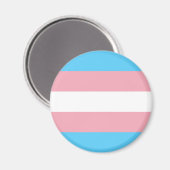 Markierung für den Trans Pride (Transgender Pride) Magnet (Vorderseite/Rückseite)