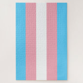 Markierung für den Trans Pride (Transgender Pride) Puzzle (Vertikal)
