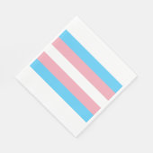 Markierung für den Trans Pride (Transgender Pride) Serviette (Ecke)