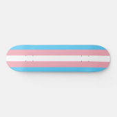 Markierung für den Trans Pride (Transgender Pride) Skateboard (Horizontal)