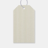 Markierung für die grüne Gastgeschenk Hochzeit von Geschenkanhänger (Rückseite)