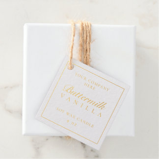 Markierung für die Markierung für das Branding des Geschenkanhänger