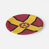 Markierung für die Teller von Northamptonshire Pap (Schrägansicht)