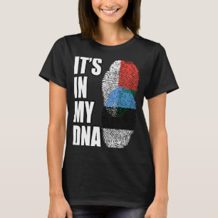 Markierung für estnisches und madagassisches DNA-E T-Shirt