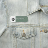 Markierung für grünes Button oder Magnesium mit Lo (Beispiel)