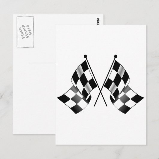 Markierung Postkarte (Vorne/Hinten)