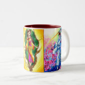 Markierunganime-Tasse Zweifarbige Tasse (VorderseiteRechts)