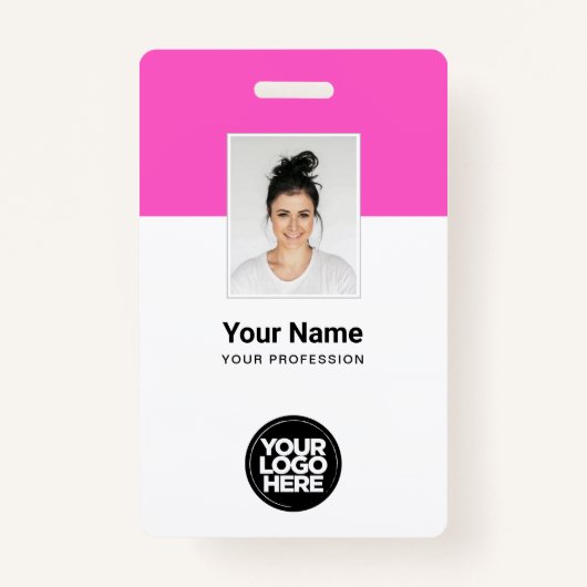 Markierungen für benutzerdefinierte Firmenmitarbei Ausweis (Vorderseite)