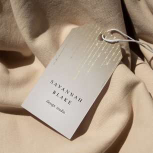 Markierungen für Golden Rain Custom Business oder Geschenkanhänger