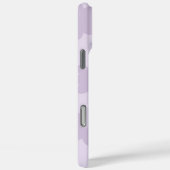 Markierungen für hellviolette, blumeneigene Monogr Case-Mate iPhone Hülle (Rückseite / Rechts)