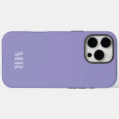 Markierungen für hellviolette Monogramme Case-Mate iPhone Hülle (Rückseite (Horizontal))