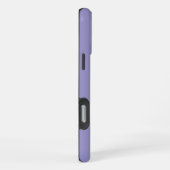 Markierungen für hellviolette Monogramme iPhone Hülle (Rechte Seite)