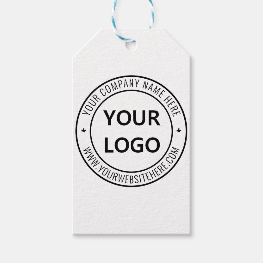 Markierungen für kundenspezifische Firmenlogos und Geschenkanhänger (Vorderseite)