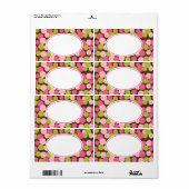 Markierungen für Limone Erdbeeren (Vorne)