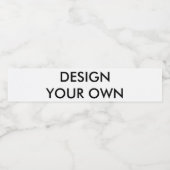 Markierungen für Personalisierte Wasserflaschen (5 Wasserflaschenetikett (Einzelnes Label)