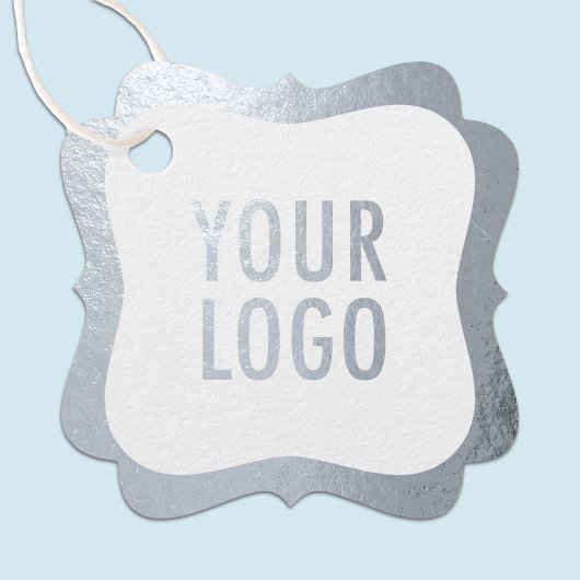 Markierungen für Silberfolien mit Firmenlogo Geschenkanhänger