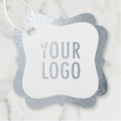 Markierungen für Silberfolien mit Firmenlogo Geschenkanhänger (Vorderseite)