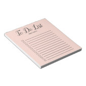 Markierungen mit rosafarbenen Markierungen für Mon Notizblock (angewinkelt)