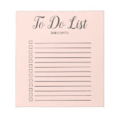 Markierungen mit rosafarbenen Markierungen für Mon Notizblock (Vorderseite)