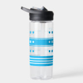 Markierungen mit Streifen blau hinzufügen Trinkflasche (Rechts)