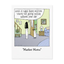 "Markierungs-Mama-" lustiger Cartoon
