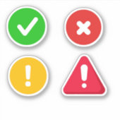 Markierungsaufkleber Aufkleber (Vorderseite)