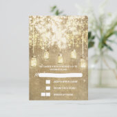 Markierungsleuchten, Glaskeramik, RSVP-Karten RSVP Karte (Stehend Vorderseite)