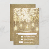 Markierungsleuchten, Glaskeramik, RSVP-Karten RSVP Karte (Vorne/Hinten)