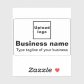 Markierungslinie für das Unternehmen auf dem Vinyl Aufkleber (Blatt)