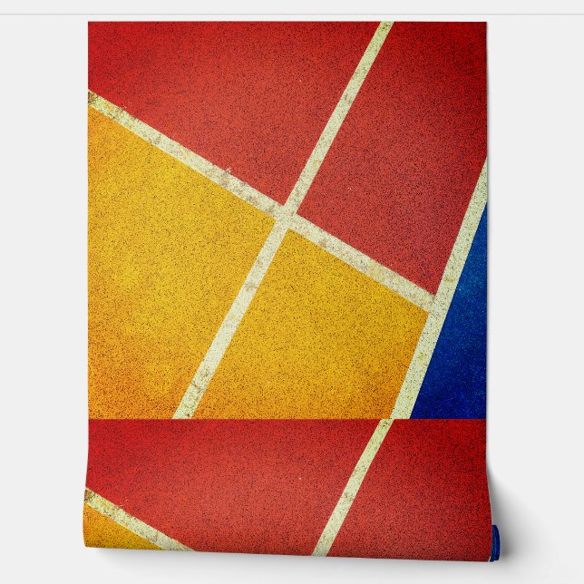 Markierungslinien Tapete (Abrollen)