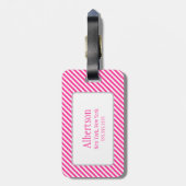 Markierungsstreifen für das Monogramm Gepäckanhänger (Rückseite vertikal)