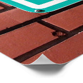 Markierungszeichen Poster (Ecke)