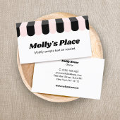 Markisen Visitenkarte