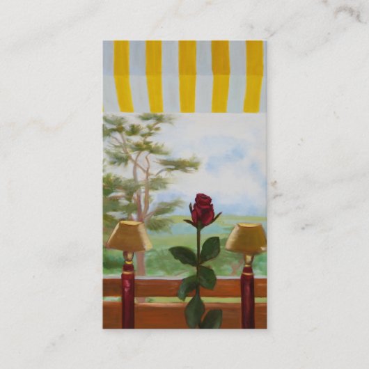 Markisen-Visitenkarte Visitenkarte (Vorderseite)