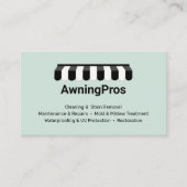 Markisenreiniger Visitenkarte (Vorderseite)