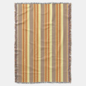 Markisenstreifen Mitte des Jahrhunderts - Erdneutr Decke (Vorderseite Vertikal)