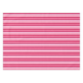 Markisenstreifen Mitte des Jahrhunderts - Rosa und Tischdecke (Vorderseite (Horizontal))