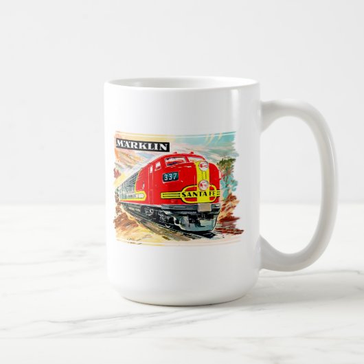 Marklin Santa Fe train Kaffeetasse (Rechts)