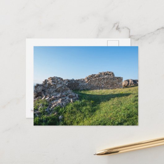 Marko's Towers - Prilep, Mazedonien Postcard Postkarte (Vorderseite/Rückseite Beispiel)