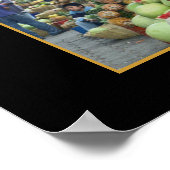 Markt - Antigua - Guatemala Poster (Ecke)