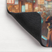 Markt der Neon Wonders Mousepad (Ecke)