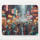 Markt der Neon Wonders Mousepad (Vorne)
