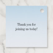 Markt für Bauern - Das Brautparty des Marktes fris Geschenkanhänger (Rückseite)