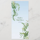 Markt für Bauern - Das Brautparty des Marktes fris Menükarte (Rückseite)