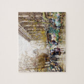 Markt für Blume auf der Madeleine, Paris Puzzle (Vertikal)