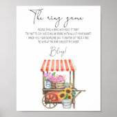 Markt für Blume - Spielplakat Poster (Vorne)