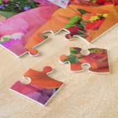 Markt für Blume - Straßen Deutschlands 20x30-1014  Puzzle (Seite)