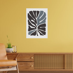 Markt für Bohemische Blume Moderne Abstrakte Blä Poster