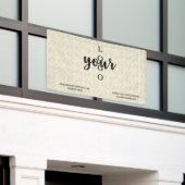 Markt für das Logo der Marmorgesellschaft Banner (Äußeres Gebäude)